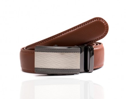 cintura uomo marrone elegante pelle di alta qualità