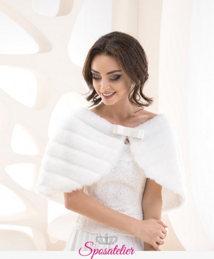 stola sposa di pelliccia elegante vendita online nuova collezione