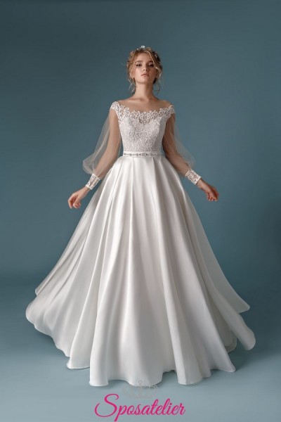 Bianka – abiti da sposa in mikado