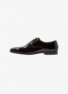 Scarpe sposo nere lucide