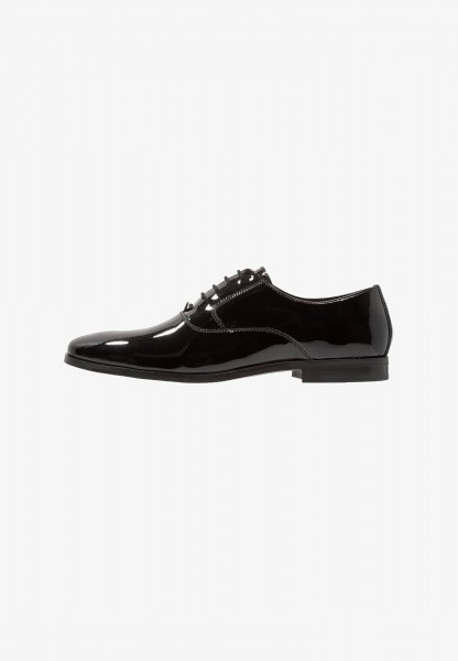 Scarpe sposo nere lucide