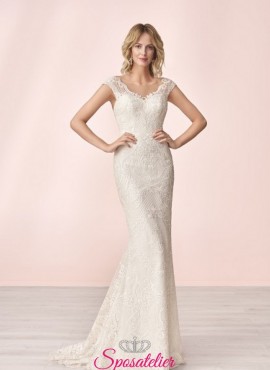 abiti da sposa a sirena di tendenza sartoria italiana