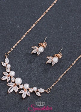 gioielli da sposa economici vendita online color oro rosa collezione 2019