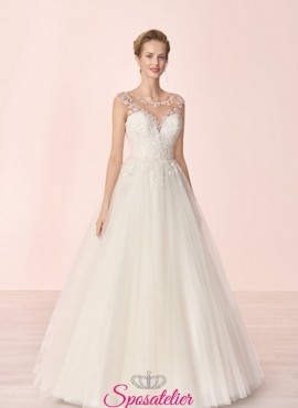 Annaclara – abito da sposa con gonna ampia