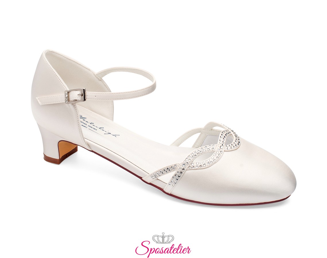 scarpe avorio sposa