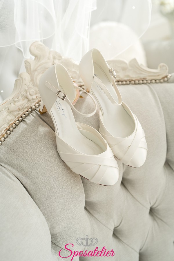 scarpe sposa pianta larga