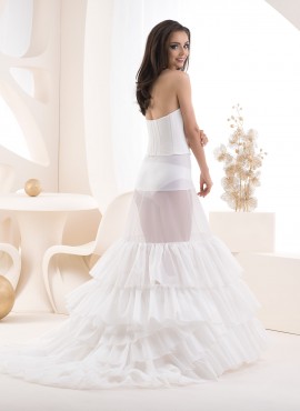 Sottogonna per abito da sposa con strascico 2020  COD.R20 270