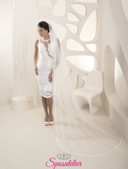 velo da sposa online lungo 3 metri