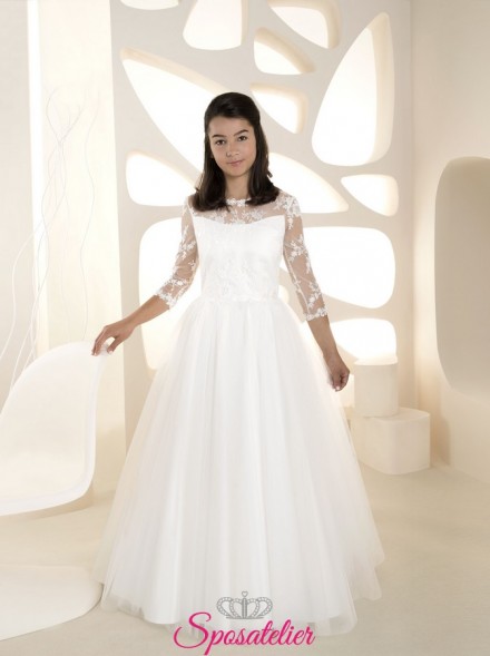 Abito prima comunione elegante raffinato collezione 2020