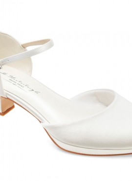 Becca- scarpe sposa 2021 online con tacco largo altezza 4 cm