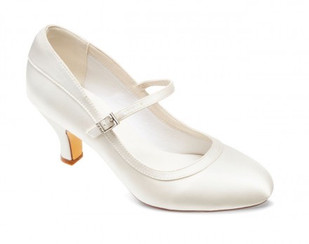 Sarah- scarpe sposa con tacco medio classica ed elegante collezione 2021 tacco 7 cm