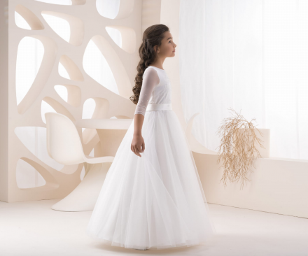 Abito comunione bambina nuova collezione COD. K222