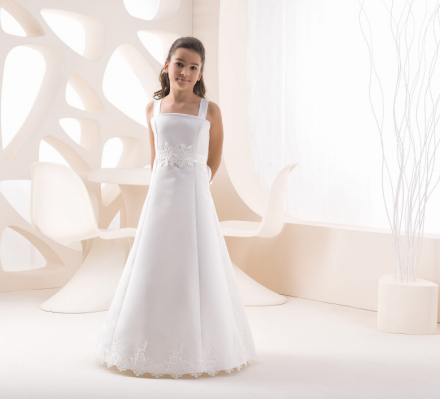 Abito damigella comunione bambina collezione 2021 cod. K226