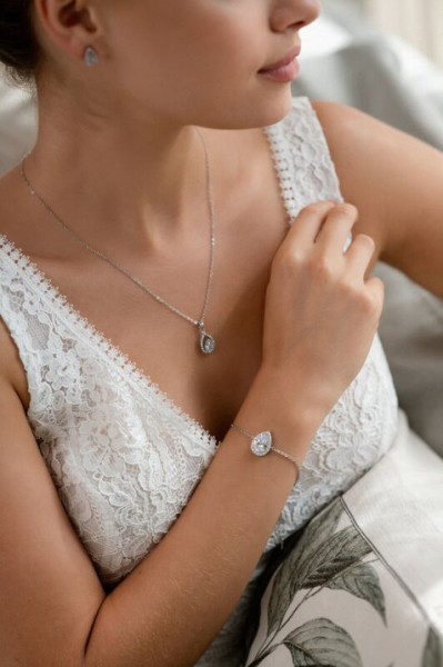 Bracciale sposa anallergico di alta qualità modello BR5429