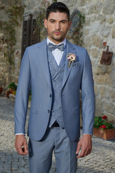 Abito da sposo completo gilet doppiopetto collezione 2022