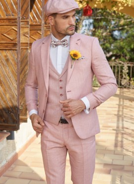 Abito da sposo in lino matrimonio in spiaggia