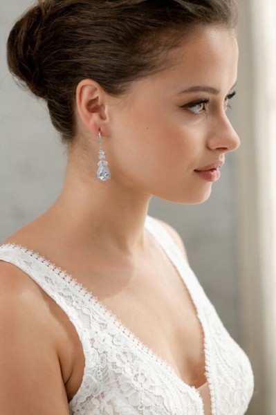Orecchini sposa cristalli modello ER4141
