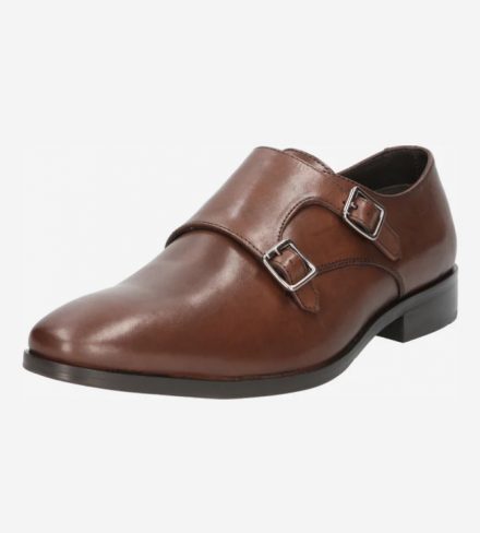 Scarpe uomo eleganti cerimonia con fibbie regolabili
