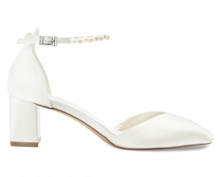 Scarpe sposa modello Madison con doppio cinturino in omaggio