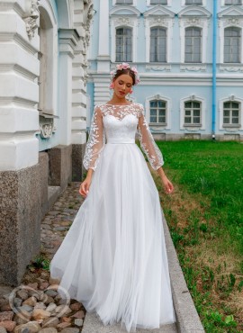 Artemia – abiti da sposa boho – chic a maniche larghe