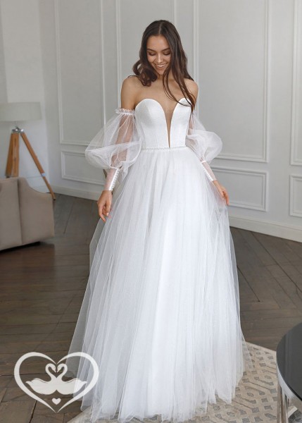 Annavera – abiti da sposa a maniche staccabili stile boho