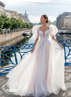 Alceste – abiti da sposa 2023 con maniche particolari a sbuffo