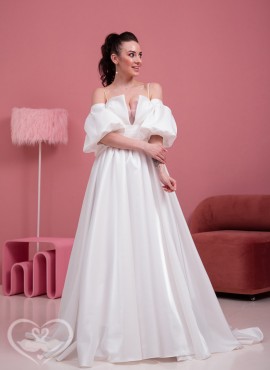 Ada – abiti da sposa country – chic  con maniche particolari