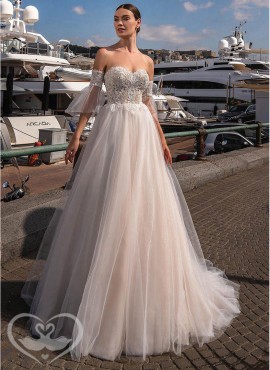 Annaluna – abiti da sposa a maniche larghe particolari