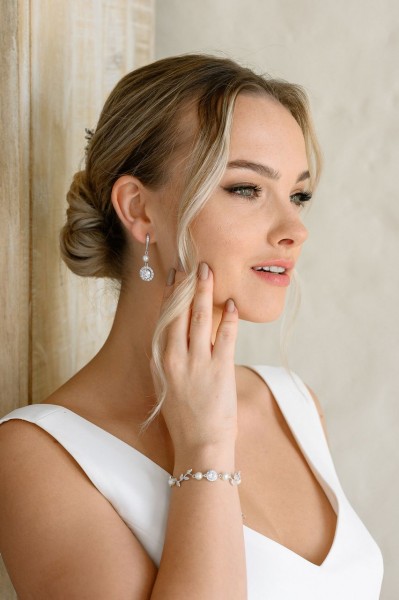 Set gioielli accessori sposa collezione 2023 di alta qualità rif. BE211202