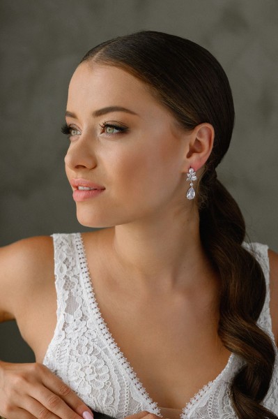 Orecchini sposa nuova collezione 2023 modello ER013S