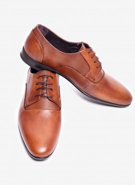 Scarpe eleganti uomo in pelle marrone chiaro