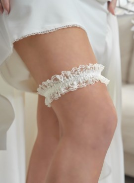 Giarrettiera elasticizzata sposa di pizzo nuova collezione