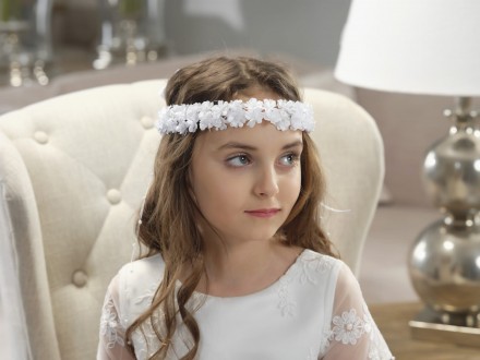 coroncine a fiorellini per capelli bambine modello  W-202
