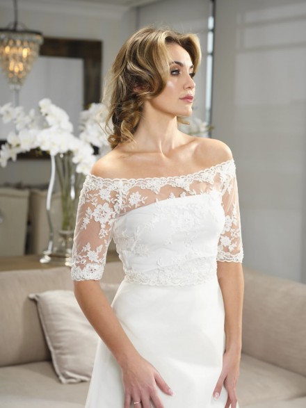 Coprispalle sposa in pizzo collezione 2023