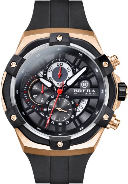 Orologio Brera Oro Supersportivo evo Cronografo