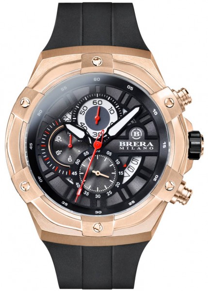 Orologio chronograph Brera Supersportivo evo GOLD