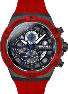 Orologio chronograph Brera Supersportivo evo rosso