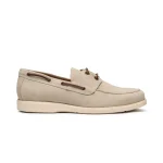 mocassini da barca beige