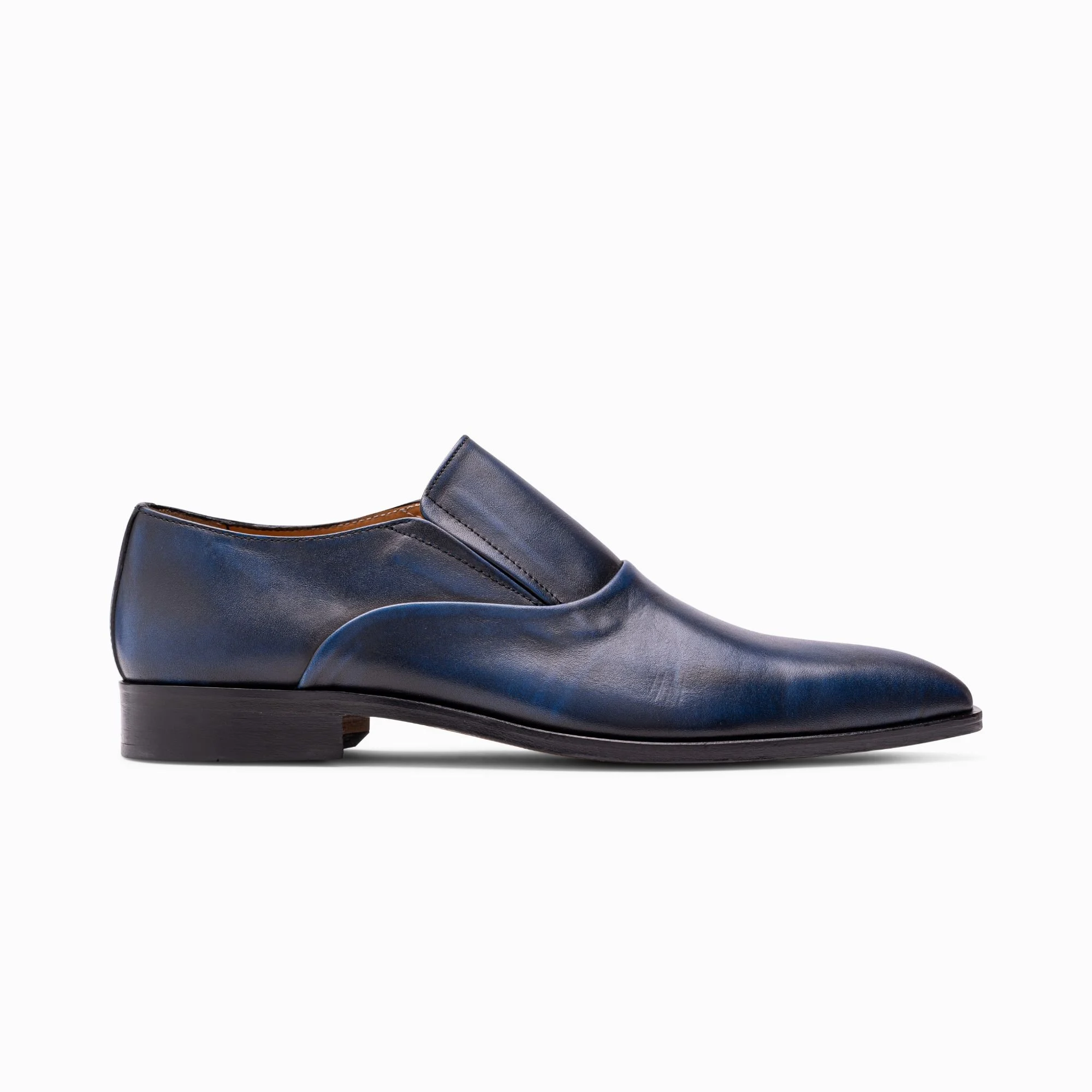 Loafer Mantova Leather Blue
