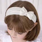 Fascia con fiocco battesimo modelli