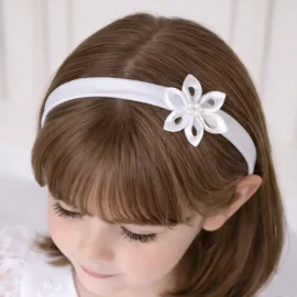 Cerchietto a fascia battesimo bimba accessori per capelli neonati cerimonia battesimo femminuccia modelli di alta qualità