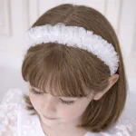 fascia capelli battesimo bimba 2026