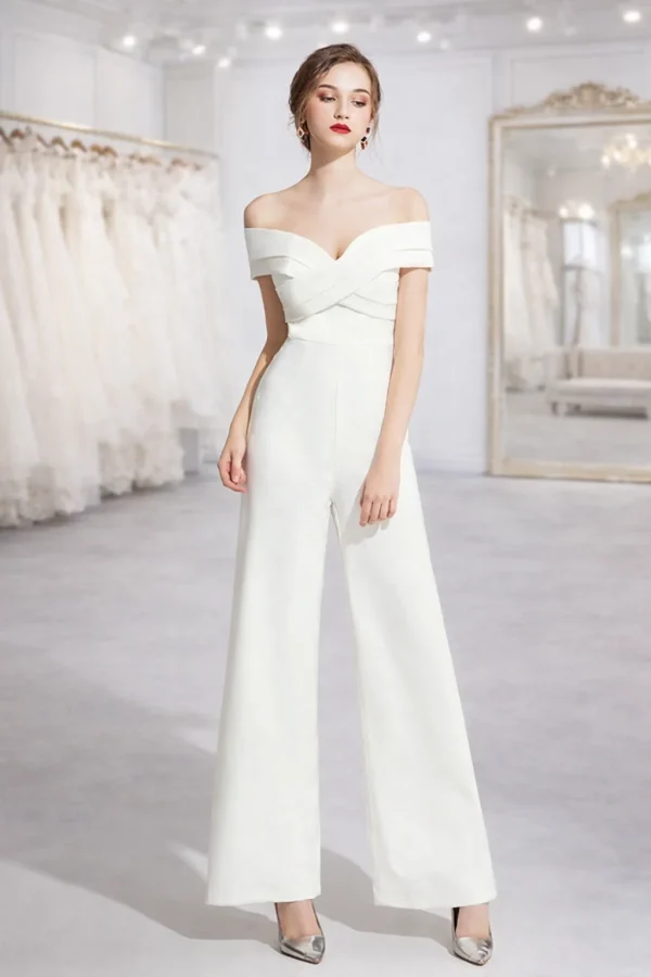 abito matrimonio civile con pantalone