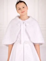 mantello reversibile bambina