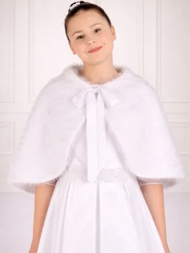 mantello reversibile bambina