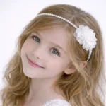 Cerchietto Perle Bambina Cerimonia