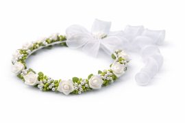 diadema floreale bambina