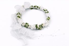 coroncina fiori bambina firmate di altissima qualità