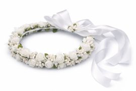 ghirlanda capelli bambina artigianale