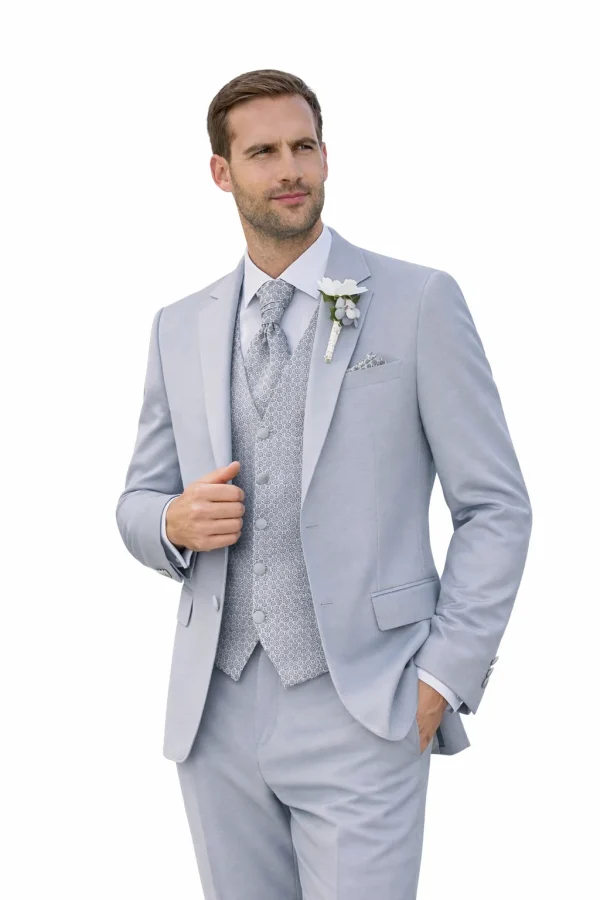 abito sposo grigio 2026